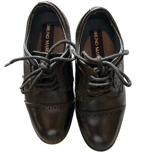 Boys Black Oxford Shoes Toddler 9